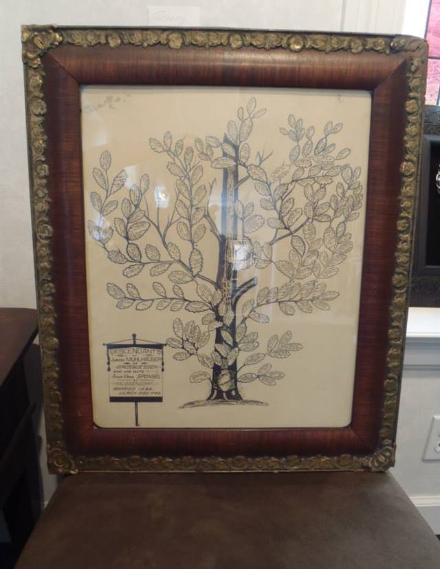 Framed original at the gallery